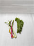 Kuhn Rikon, stainless Leafy Greens Zipper Stainless Steel Stem Removing Tool, 7"