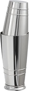 Crafthouse by Fortessa Professional Metal Barware/Bar Tools by Charles Joly, 11" Two-Piece Footed Polished Stainless Steel Boston Cocktail Shaker