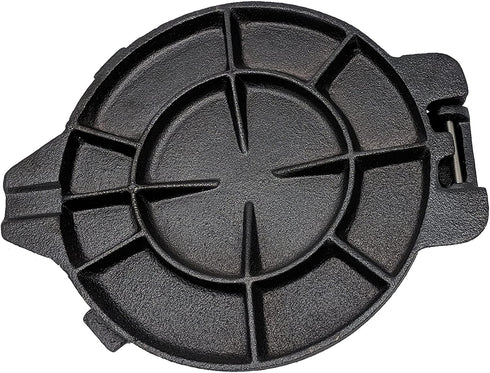 MABUA 8 Inches Cast Iron Tortilla Press Heavy Duty Pre-seasoned Roti Maker, Tortilla Maker, Dough Press - Pataconera with 100 Tortilla Wax Paper Free Replacement If Damaged in 30 Days.