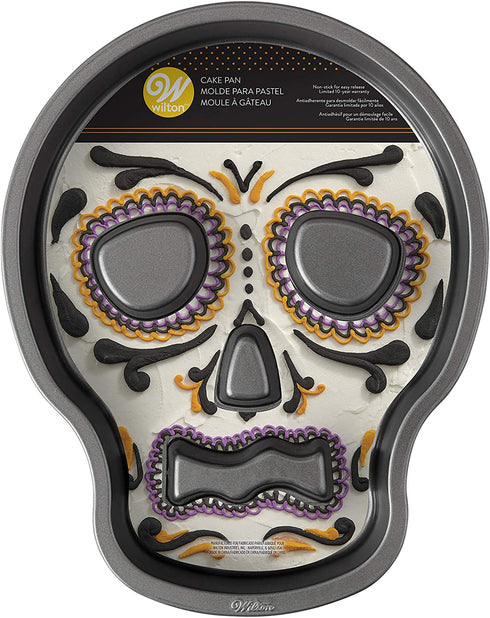 Wilton Skull Cake Pan with Flutes