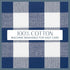Elrene Home Fashions Farmhouse Living Buffalo Check Tablecloth, 52" x 52", Blue/White
