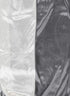 Bella Luxury Jacquard Curtain Panel with Attached Waterfall Valance & Scarf 54 by 84-Inch Grey