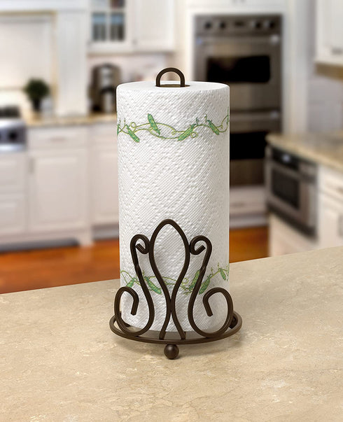 Spectrum Diversified 35224 Patrice Paper Towel Holder, Bronze
