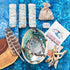 Sage Smudge Kit - White Sage Smudge Sticks Incense Sticks, Rose Quartz, Abalone Shell 5"+, Stand, Smudging Feather & Cleansing Guide (3 Sage)