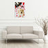 Empire Art Direct Oh Again Frameless Free Floating Tempered Glass Dog Wall Art Ready to Hang, 16 in x 24 in x 0.2