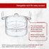 CONCORD 12" Stainless Steel Canning Rack. Holds 8 Pint or 7 Quart Jars. No Rust, Extra Stability. FITS IN POT WITH AT LEAST 12.5" WIDTH. BULK PACKS (2 Pack)