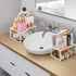 2 Pack- Simple Trending Cabinet Shelf Organizer, Kitchen Counter Shelf Rack for Pantry Organization, Expandable Stackable, White