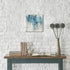 UTOP-art Blue Abstract Wall Art Canvas Painting: Navy and Gray Artwork Silver Print Modern Picture on Large Canvas Poster for Living Room and Office