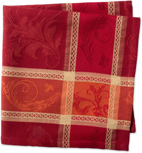 DII Oversized 20x20 Cotton Napkin, Pack of 6, Harvest Wheat - Perfect for Holiday, Fall, Thanksgiving, Dinner Parties or Everyday Use