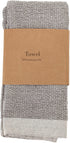 Bloomingville Cotton Waffle Weave Tea Towels (Set of 2), Grey