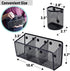 Awesome Office Supplies Black Magnetic Pencil Holder (4-pack) - Strong Magnet Wire Mesh Storage Basket Organizer Organizes Pens, Pencils, Markers for Locker Accessories, Fridge, Cubicle Desk, Offices