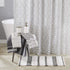 SKL Home by Saturday Knight Ltd. Geo Stripe Hand Towel Set, White 2 Count