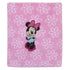 Disney Minnie Mouse Super Soft Coral Fleece Baby Blanket, Pink/Aqua