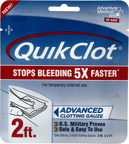 QuikClot Gauze 3" x 2'