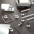 Gatco 4050 Elevate 24" Towel Bar, Chrome