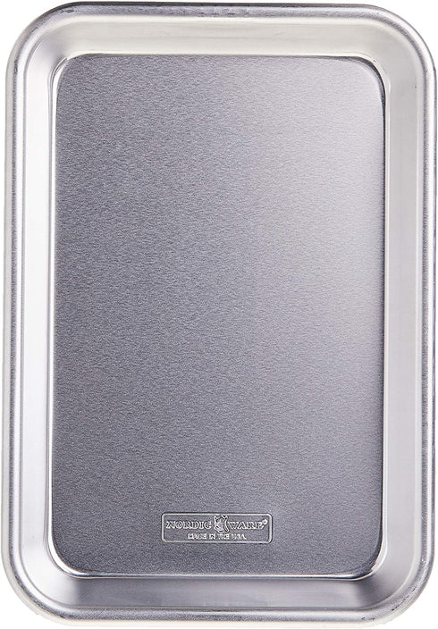 Nordic Ware Burger Serving Trays-2 Piece Set, Aluminum