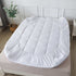 Mattress Pad Pillow Top Mattress Cover Quilted Fitted Mattress Protector 6-24" Deep Pocket Cooling Mattress Topper (Full Size)