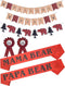 Lumberjack Welcome Baby Baby Shower Decoration, Buffalo Plaid Baby Shower, Timber Plaid Baby Shower, Jute Burlap Baby Shower Party Decor, Buffalo Timber Plaid Party Decoration, Mama Papa Bear Sashes and Elegant Badges Pin for Baby Shower Decor, Lumberjack
