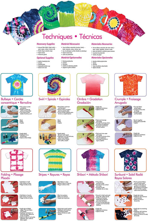 Tulip One-Step 5 Color Tie-Dye Kits Ultimate, 1.5oz