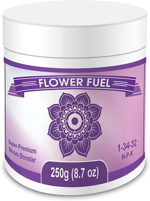 Flower Fuel 1-34-32, 250g - The Best Bloom Booster for Bigger, Heavier Harvests (250g)