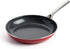 Red Volcano Textured Healthy Ceramic Nonstick Frying Pan/Skillet, 10"