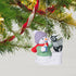 Hallmark Keepsake Christmas Ornament, Year Dated 2021, Snow Buddies Snowman and Goat