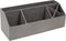 Bigso Elisa Desktop Organizer, 4.9 x 13 x 4.9 in, Canvas Gray