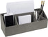 Bigso Elisa Desktop Organizer, 4.9 x 13 x 4.9 in, Canvas Gray