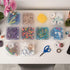 IRIS USA Small Modular Supply Case, 10 Pack, Clear 585170