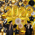 Huge 2022 Graduation Balloon Arch Kit - Pack of 110, Gold 2022 Balloons | Gold Foil Fringe, Hanging Swirls, Graduation Balloon Garland Kit | Graduation Party Decorations, Graduation Decorations 2022