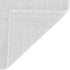 Jean Pierre Stonewash Racetrack Bath Rug | Cotton | Premium Bathroom Décor | Machine Washable | Highly Absorbent | Measures 21? x 34? | White\