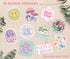 Artivo Danish Pastel Wall Collage Kit for Aesthetic Pictures, Danish Pastel Room Decor, Teen Wall Decor, Girls Room Decor, Pastel Aesthetic Collage Kit