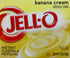 Jell-O Instant Pudding & Pie Filling, Banana Cream, 3.4-Ounce Boxes (Pack of 4)
