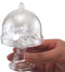 Cake Plate Stand with Dome Cover, Clear, 24 Pieces