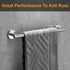 Nolimas Polished Chrome Bath Towel Bar Single Bars Towel Rack Rod Classic Wall Mounted Stainless Steel Bathroom Towel Bar Toilet Kitchen Towel Shelf Single Layer,16inch