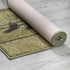 Ottomanson Laundry Collection Bordered Non-Slip Rubber Back Runner Rug, 20" x 59", Beige