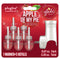Glade PlugIns Refills Air Freshener Starter Kit, Scented and Essential Oils for Home and Bathroom, Apple of My Pie, 3.35 Fl Oz, 1 Warmer + 5 Refills