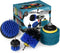 Drillbrush - Drill Brush Power Scrubber - Shower Scrub Brush - Cordless Tile Cleaner - Scrubber Cleaning Kit - Scrub Driver - Bathroom Cleaner Pads - Porcelain Sink Cleaner - Bathtub Stain Cleaner