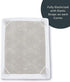Elegant Comfort Premium Hotel Quality Extra Deep Pocket 18" - 21" inch Single Fitted Sheet for High Mattress, Luxury & Softest 1500 Thread Count Egyptian Quality Smart Pocket, King, White