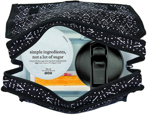 PackIt Freezable Lunch Bag with Zip Closure, Desert Plains