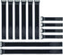 VELCRO Brand Bulk Pack 12 Reusable Fastening Cable Straps with Buckle Variety Sizes 8"-12"-18" Multi-Purpose Cinch Strap VEL-30100-AMS