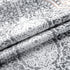 DriftAway Adrianne Damask and Floral Pattern Window Curtain Valance 52 Inch by 20 Inch Beige and Gray