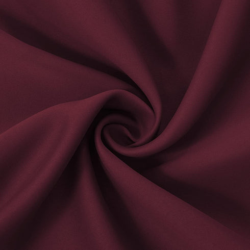 LEMOMO Burgundy Red Thermal Blackout Curtains/42 x 84 Inch/Set of 2 Panels Room Darkening Curtains for Bedroom