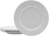 Everyday White by Fitz and Floyd Classic Rim 10.75-Inch Dinner Plates, Set of 4