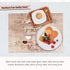 Blissful Living Set of 4 Placemats, Stain Resistant - Decorate Your Kitchen Table with Our Beautiful Rectangle pad placemat (Love of Family)