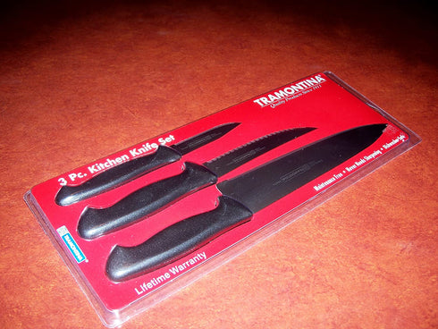 Tramontina MfrP Knife Set 3PC DIAMONT MfrPartNo 80020/505