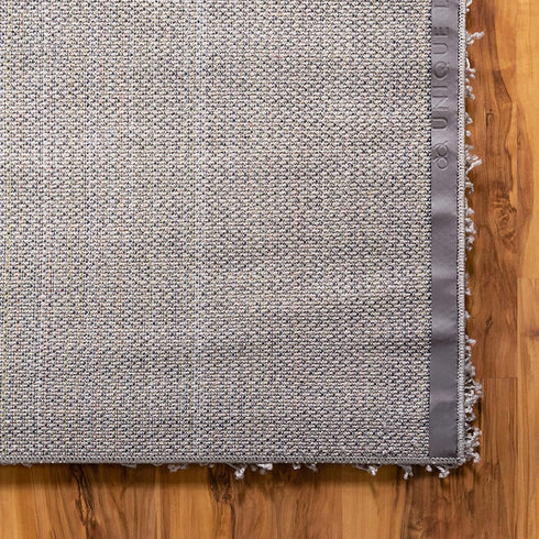 Unique Loom Solo Solid Shag Collection Area Modern Plush Rug Lush & Soft, 2 ft 2 in x 3 ft, Cloud Gray