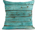 Emvency Set of 4 Throw Pillow Covers Summer Blue Ocean Theme Wood Grain Nautical Coastal Starfish Beach Navy Anchor Decorative Pillow Cases Home Decor Square 18x18 Inches Pillowcases