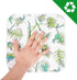 Reusable Paper Towels by Eco Buzz - Washable, Paperless, Zero Waste, 10 pack, for Kitchen, Thick and Strong Paperless Towel - Eco Friendly, 100% Cotton Absorbent Cloth Napkins