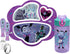 Zak Designs Vampirina 16 oz Plastic Water Bottle with Reusable Straw, PP Park, Vampirina & Wolfie